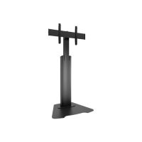 Chief Fusion Large Height-Adjustable Floor Stand Display Mount - For Displays 42-86" - Black - Aufstellung - für Flachbildschirm - Schwarz - Bildschirmgröße: 102-203 cm (40"-80")