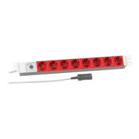 Heinrich Kopp Koop PROFIversal - Steckdosenleiste (Rack - einbaufähig) - Wechselstrom 250 V - Eingabe, Eingang IEC 60320 C14 - Ausgangsanschlüsse: 8 (8 x CEE 7/3)