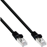 InLine 40er B-Pack Patchkabel - SF/UTP - Cat.5e - schwarz - 2m