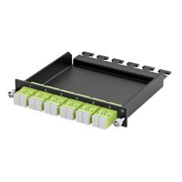 Telegärtner Karl Gärtner Telegärtner H02050A4070, Rackeinbau, 0.5U, Schwarz