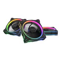 ASUS Prime MR120 - Gehäuselüfter - 120 mm - Schwarz (Packung mit 3)