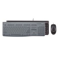 Logitech 956-000014, Tastaturabdeckung, Silikon, Durchscheinend
