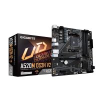 Gigabyte A520M DS3H V2 Mainboard - Unterstützt AMD Ryzen 5000 Serie AM4 CPUs, bis zu 4733 MHz DDR4 (OC), PCIe 3.0 x16, GbE LAN, USB 3.2 Gen 1, AMD, Sockel AM4, AMD Ryzen 3000 Series, AMD Ryzen Threadripper 3000 Series, AMD Ryzen Threadripper PRO 3000 WX-S