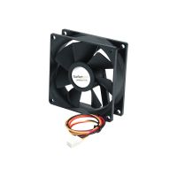 StarTech.com 80mm Gehäuselüfter - Lüfter 8cm für PC Gehäuse mit 3-pin Molex Stecker (80mmx80mmx25mm)