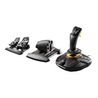 ThrustMaster T.16000M FCS Flight Pack - Joystick, Gashebel und Pedale