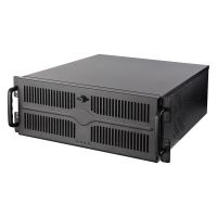Chieftec UNC-409S-AIO-OP - 4U Rackmount-Servergehäuse, Rack, Server, Schwarz, ATX, EATX, Mini-ITX, SSI CEB, SSI EEB, SGCC, 4U