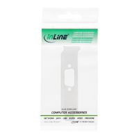 InLine Slotblech - mit 9-pol Sub D Aussparung - Low Profile