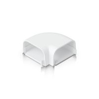 Ubiquiti UACC-CRE, Ellenbogenförmige Kabelrinne, Acrylnitril-Butadien-Styrol (ABS), Polycarbonat (PC), Weiß