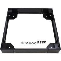 Rockstable 19" Sockel, Rollenplattform, Schwarz, SPCC, Stahl, 48,3 cm (19 Zoll), 600 mm, 600 mm