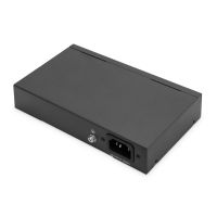 DIGITUS 8+2-Port Fast Ethernet PoE Netzwerkswitch, Desktop, unmanaged, 60 W, af/at