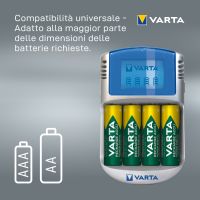 Varta Power Play LCD Charger - 2-4 Std. Batterieladegerät - (für 4xAA/AAA)