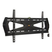 Eaton Tripp Lite Series Heavy-Duty Fixed Security Display TV Wall Mount for 37" to 80" TVs and Monitors, Flat or Curved Screens - Klammer - für Flachbildschirm - verriegelbar - Stahl - Schwarz - Bildschirmgröße: 94-203 cm (37"-80")