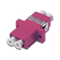 DIGITUS LWL Kupplung, Duplex, LC auf LC, MM OM4