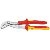 KNIPEX 87 26 250, Nut- und Federzange, 5 cm, 4,6 cm, Chrom-Vanadium-Stahl, Rot, Gelb, 250 mm