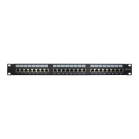 Inter-Tech Patch Panel - CAT 5e - STP - RJ-45 X 24 - 1U - 48.3 cm (19")