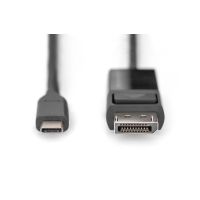 DIGITUS USB Typ C <=> DisplayPort Bidirektional Adapterkabel