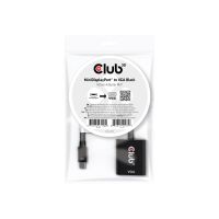 Club 3D MiniDisplayPortauf VGA Aktiver Adapter St./B schwarz
