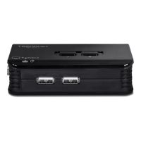 TRENDnet TK 207K - KVM-Switch - 2 x KVM port(s)
