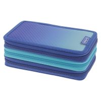 Herlitz TriCase Dip Dye, 31 Stück(e), Blau, Türkis, Polyester, Monochromatisch, 190 mm, 115 mm