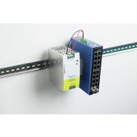 DIGITUS Industrielles Netzteil, 48V DC, 5A, 240W, AC-DC, Metallgehäuse, für DIN-Hutschienenmontage