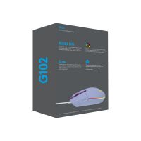 Logitech Gaming Mouse G102 LIGHTSYNC - Maus - Für Rechtshänder
