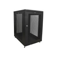 StarTech.com 18HE ServerRack/Schrank - 4 Pfosten mit einstellbarer Tiefe (6 bis 76cm)