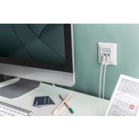DIGITUS CAT 6A Keystone Modul, geschirmt mit intelligentem Kabelmanager - 2 Stk.