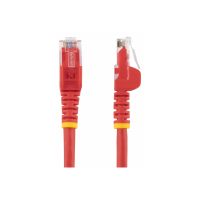 StarTech.com 10m CAT6 Ethernet Cable, 10 Gigabit Snagless RJ45 650MHz 100W PoE Patch Cord, CAT 6 10GbE UTP Network Cable w/Strain Relief, Red, Wiring is UL Certified/TIA - Category 6 - 24AWG (N6PATC10MRD)