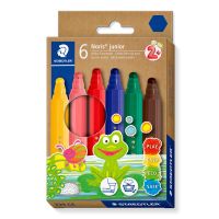 STAEDTLER 329 C6, Fettdruck, 6 Farben, Blau, Braun, Grün, Pink, Rot, Gelb, 2,5 mm, Blau, Braun, Grün, Pink, Rot, Gelb, Hexagonal