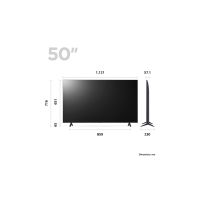 LG 50UR78006LK - 126 cm (50") Diagonalklasse UR78 Series LCD-TV mit LED-Hintergrundbeleuchtung - Smart TV - ThinQ AI, webOS - 4K UHD (2160p)