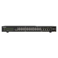 QNAP QSW-M2130P-2C2S26T, Managed, L2, 2.5G Ethernet (100/1000/2500), Power over Ethernet (PoE), Rack-Einbau, 1U