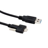 Exsys EX-K1593V, 1 m, USB A, USB C, USB 3.2 Gen 2 (3.1 Gen 2), 10 Gbit/s, Schwarz