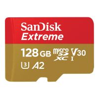 SanDisk Extreme - Flash-Speicherkarte (microSDXC-an-SD-Adapter