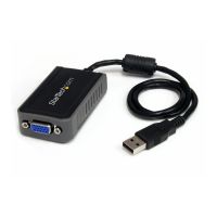 StarTech.com USB auf VGA Video Adapter - Externe Multi Monitor Grafikkarte - 1440x900 - Videoadapter - TAA-konform - USB männlich zu HD-15 (VGA)