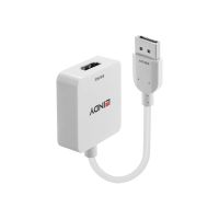 Lindy Video- / Audiokabel - HDMI, Gleichstromstecker 3,5 x 1,35 mm weiblich zu DisplayPort männlich