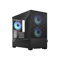 Fractal Design Pop Mini Air RGB - Tower - micro ATX - Seitenteil mit Fenster (gehärtetes Glas)