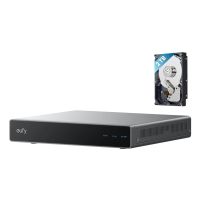 Anker Innovations Eufy Network Video Recorder S4, 8 Kanäle, 3840 x 2160 Pixel, 2 TB, 16 TB, Eufy, Schwarz, Grau