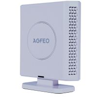 AGFEO 6101724, Netzwerk-Repeater, Weiß