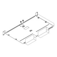 Patton Platte für Rackmontage - Schwarz - 1U - 48.3 cm (19")