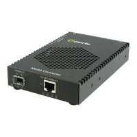 Perle Systems Perle S-1110P-SFP - Medienkonverter - GigE - 10Base-T, 100Base-TX, 1000Base-T, 1000Base-X, 10GBase-X, 100Base-X - RJ-45 / SFP (mini-GBIC)