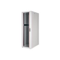 ROLINE Basic - Schrank Netzwerkschrank - Glas Tür, 600x1000 WxD - RAL 7035, Hellgrau - 42HE - 48.3 cm (19")