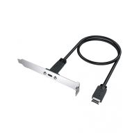 GrauGear G-AD-ETC-10G, 0,5 m, USB 3.2 Gen 2 (3.1 Gen 2), USB Type-E, USB Typ-C, Weiblich, Männlich