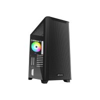 Sharkoon M30 RGB - Mid tower - E-ATX - Seitenteil mit Fenster (gehärtetes Glas)