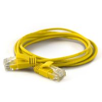 WANTEC 7283, 0,26 m, Cat6a, U/UTP (UTP), RJ-45, RJ-45, Gelb