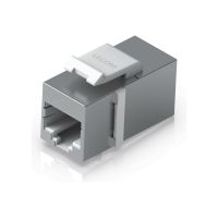 Ubiquiti UniFi - Modularer Einschub (Kopplung) - Keystone - oberflächenbündig montierbar - CAT 6a - RJ-45 (Packung mit 12)