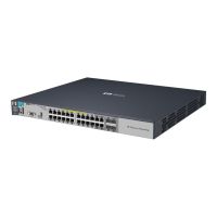 HPE 3500-24-PoE Switch - Switch - managed - 20 x 10/100 + 4 x Kombi-Gigabit-SFP