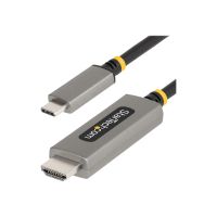 StarTech.com 3ft (1m) USB-C to HDMI Adapter Cable, 8K 60Hz, 4K 144Hz, HDR10, USB Type-C to HDMI 2.1 Video Converter Cable, USB-C DP Alt Mode/USB4/Thunderbolt 3/4 Compatible - USB-C Laptop to HDMI Monitor (134B-USBC-HDMI211M)