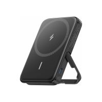 Anker Innovations Anker 322 (MagGo) - Induktive Power Bank - Li-Pol - 5000 mAh - 18.5 Wh - 12 Watt - 2.4 A - 2 Ausgabeanschlussstellen (24 pin USB-C)