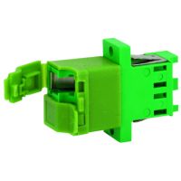 Telegärtner Karl Gärtner Telegärtner J08071A0042, LC/APC, Grün, Keramik, Thermoplast, 22 mm, 26,4 mm, 9,3 mm