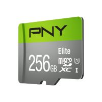PNY Elite - Flash-Speicherkarte - 256 GB - A1 / Video Class V10 / UHS Class 1 / Class10